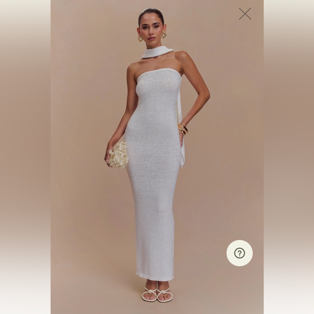 MESHKI Andrea Strapless Knit Maxi Dress